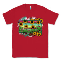 Red south Dakota State Map Classic Tee - RanaPortraitStore