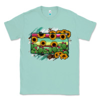 Seafoam south Dakota State Map Classic Tee - RanaPortraitStore