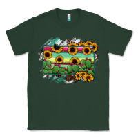 Sports Green south Dakota State Map Classic Tee - RanaPortraitStore