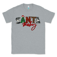 Heather Grey Santa baby Classic Tee - BarkalooDesign