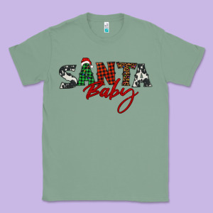 Santa Baby Classic Tee Designed By Barkaloodesign