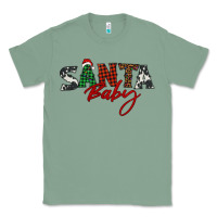Sage Santa baby Classic Tee - BarkalooDesign