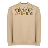 Mushroom Christmas cakes Heavyweight Sweatshirt - Jasminsmagicworld
