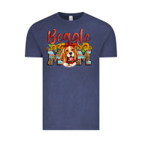 Vintage Denim beagle mom Vintage Tee - Artiststas