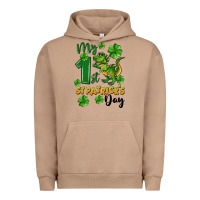Pigment Burro My first St. Patrick's Day Urban Hoodie - CowGirlArtShop