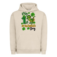 Pigment French Oak My first St. Patrick's Day Urban Hoodie - CowGirlArtShop