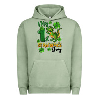 Pigment Oil Green My first St. Patrick's Day Urban Hoodie - CowGirlArtShop