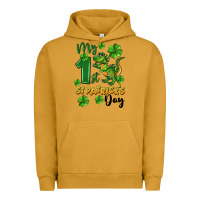 Pigment Peanut Butter My first St. Patrick's Day Urban Hoodie - CowGirlArtShop