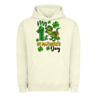 Pigment Pistachio My first St. Patrick's Day Urban Hoodie - CowGirlArtShop