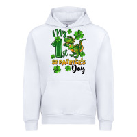 White My first St. Patrick's Day Urban Hoodie - CowGirlArtShop