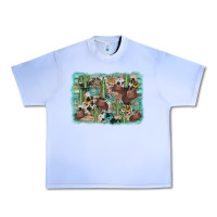 Grape Ice cactus cowboy hat background Urban Heavy Tee - AdoDesignShop