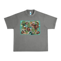 Tornado cactus cowboy hat background Urban Heavy Tee - AdoDesignShop