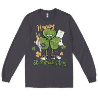 Smoke happy st. patrick's day Long Sleeve Tee - MaliasSmallBusiness