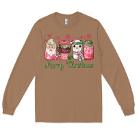 Toasted Coconut pink  merry christmas coffee Long Sleeve Tee - JahusDesignShop