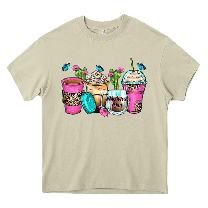 Mother's Day Coffee Cups Heavy Core Tee by Zillion Design Studio | Teevron
