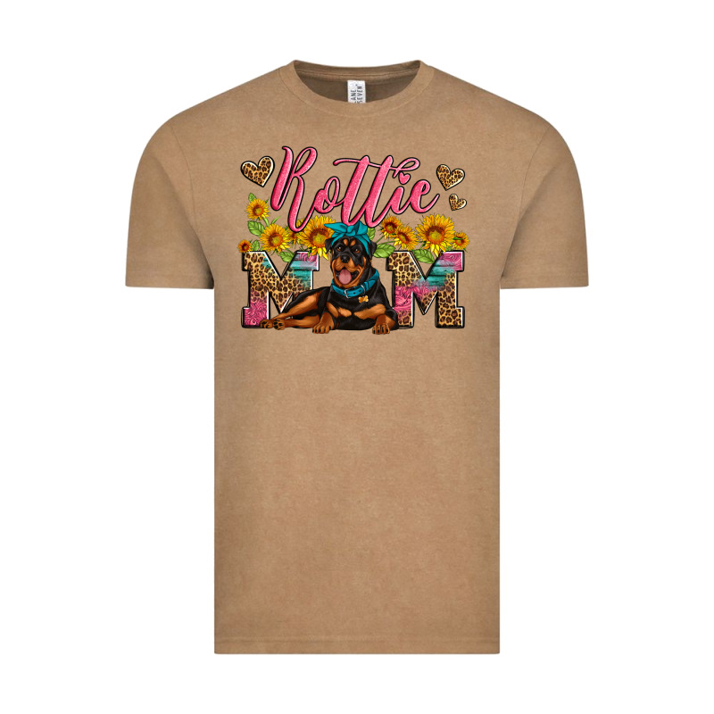 Rottweiler Mom Vintage Tee by Artiststas | Teevron