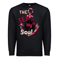 Black Summer decor The sea is in my Soul Premium Sweatshirt - Bettercallsaul
