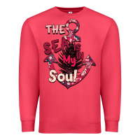 Cardinal Summer decor The sea is in my Soul Premium Sweatshirt - Bettercallsaul