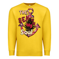 Lemon Summer decor The sea is in my Soul Premium Sweatshirt - Bettercallsaul