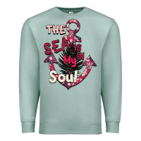 Seafoam Summer decor The sea is in my Soul Premium Sweatshirt - Bettercallsaul