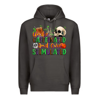 Smoke Under Caffeinated and Over Stimulated Premium Hoodie - texasbilliewilder