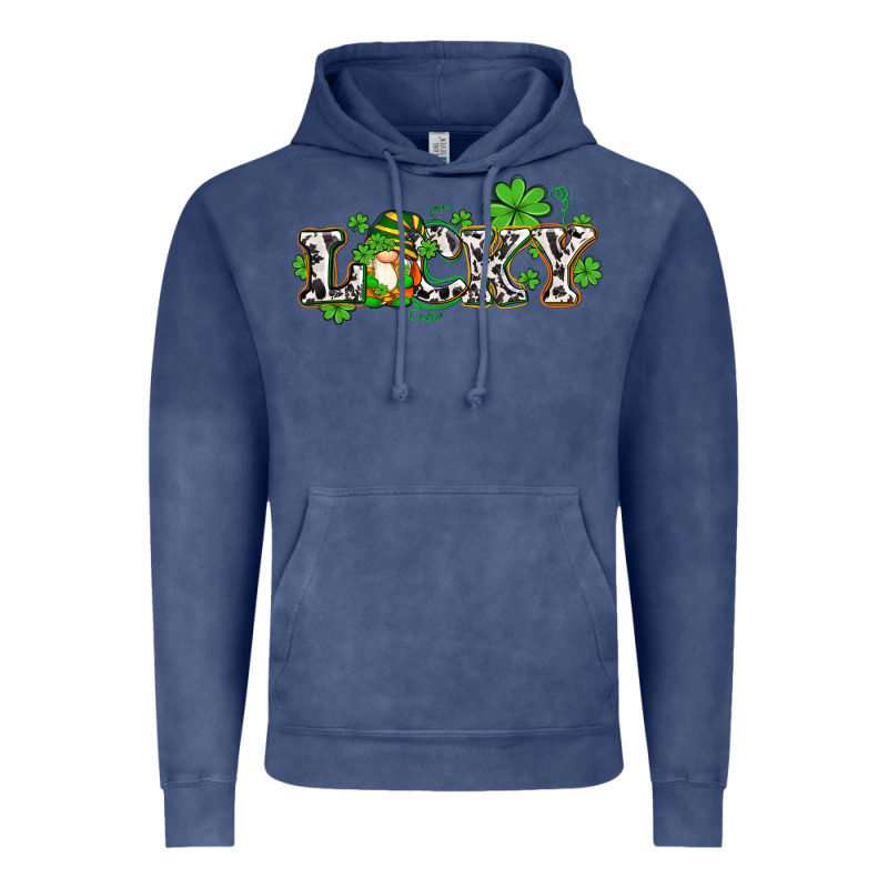 Lucky With Gnome And  Shamrocks Vintage Hoodie by AdoDesignShop | Teevron