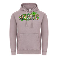 Vintage Zinc lucky with gnome and  shamrocks Vintage Hoodie - AdoDesignShop