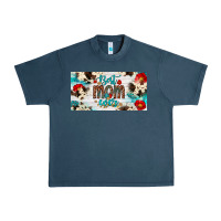 Midnight Navy best mom ever license plate Urban Heavy Tee - Artiststas
