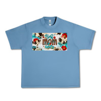 Pebble Blue best mom ever license plate Urban Heavy Tee - Artiststas