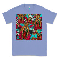 Colony Blue lady of guadalupe western seamless Classic Tee - Jasminsmagicworld