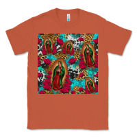 Copper lady of guadalupe western seamless Classic Tee - Jasminsmagicworld