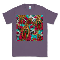 Lavender lady of guadalupe western seamless Classic Tee - Jasminsmagicworld