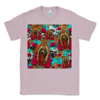 Lilac lady of guadalupe western seamless Classic Tee - Jasminsmagicworld
