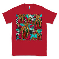 Red lady of guadalupe western seamless Classic Tee - Jasminsmagicworld