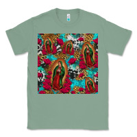 Sage lady of guadalupe western seamless Classic Tee - Jasminsmagicworld
