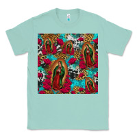 Seafoam lady of guadalupe western seamless Classic Tee - Jasminsmagicworld