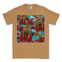 Toasted Coconut lady of guadalupe western seamless Classic Tee - Jasminsmagicworld
