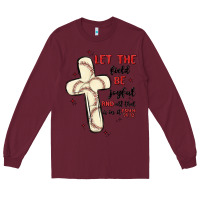 Burgundy baseball Long Sleeve Tee - MaliasSmallBusiness