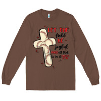 Chestnut baseball Long Sleeve Tee - MaliasSmallBusiness