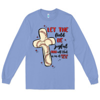 Colony Blue baseball Long Sleeve Tee - MaliasSmallBusiness