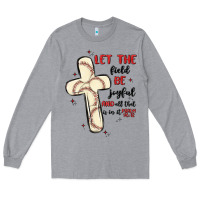 Heather Grey baseball Long Sleeve Tee - MaliasSmallBusiness