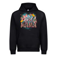 Black Girl mama butterfly mother's day Urban Hoodie - HowdyJamesFarm