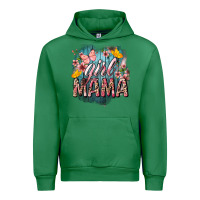 Emerald Girl mama butterfly mother's day Urban Hoodie - HowdyJamesFarm