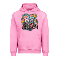 Fuchsia Pink Girl mama butterfly mother's day Urban Hoodie - HowdyJamesFarm