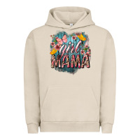 Pigment French Oak Girl mama butterfly mother's day Urban Hoodie - HowdyJamesFarm