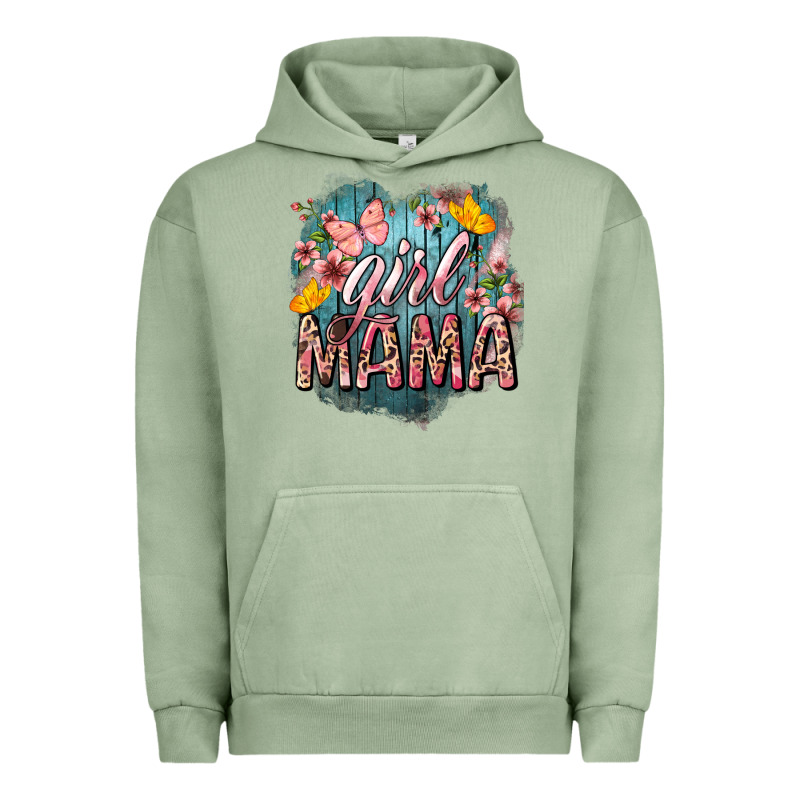 Girl Mama Butterfly Mother's Day Urban Hoodie by HowdyJamesFarm | Teevron