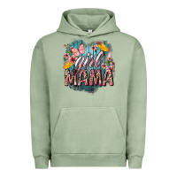 Pigment Oil Green Girl mama butterfly mother's day Urban Hoodie - HowdyJamesFarm