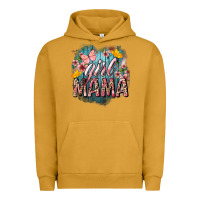 Pigment Peanut Butter Girl mama butterfly mother's day Urban Hoodie - HowdyJamesFarm