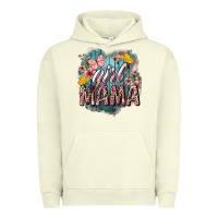 Pigment Pistachio Girl mama butterfly mother's day Urban Hoodie - HowdyJamesFarm