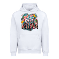 White Girl mama butterfly mother's day Urban Hoodie - HowdyJamesFarm